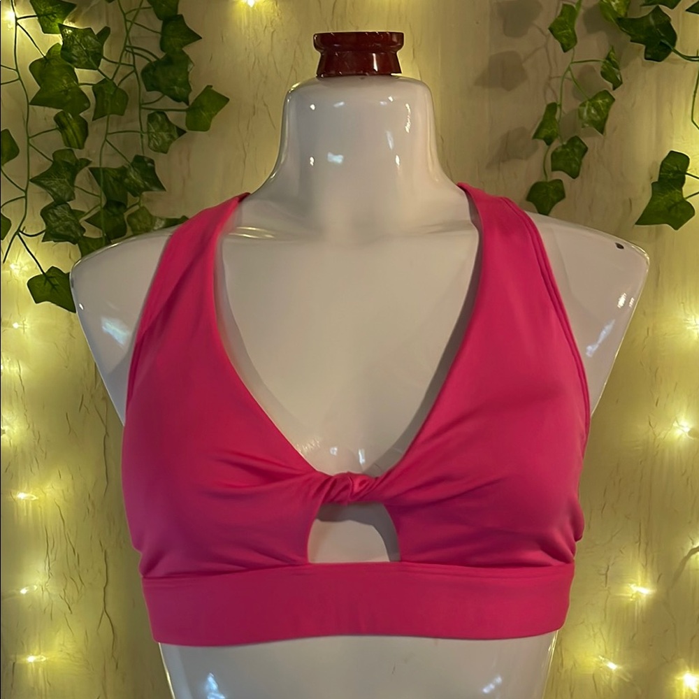 PINK Victoria's Secret Pink Sports Bra with Racerback